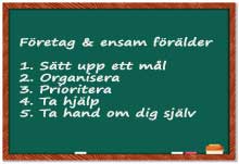 Starta och driva företag som ensam förälder Ensamstående förälder