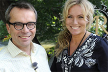 Knut Knutsson och Anne Lundberg från SVT:s Antikrundan.