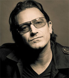 Bono - sångare i U2 Bono - sångare i U2