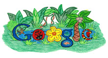 En av Googles många loggor En av Googles många loggor